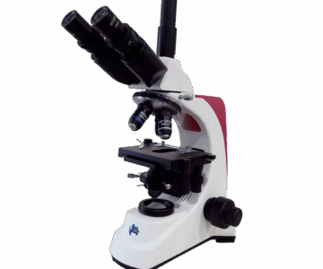 Microscopio biológico trinocular