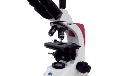 Microscopio biológico trinocular