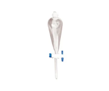 Embudo de separación Squibb con llave de teflón 500ml. Modelo 1213-500