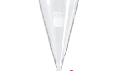 Embudo de Sep. Squibb Llave PTFE Tapón PP 125 ml