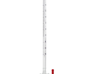 Bureta Recta Clase B Llave PTFE 10 ml