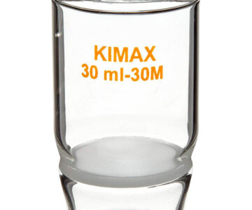 Crisol Gooch Forma Alta En Vidrio Poro M 30 ml