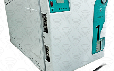 Autoclave horizontal de mesa