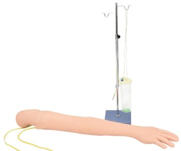 Brazo de entrenamiento para inyección intravenosa y deltoides