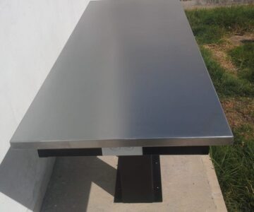 MESA DE PREPARACION Y DEMOSTRACION 1.20x.60x.90m