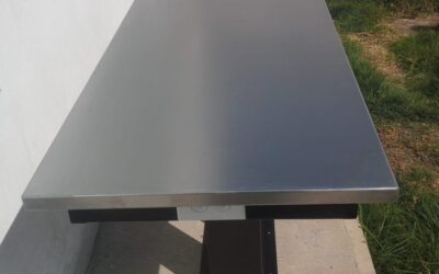 MESA DE PREPARACION Y DEMOSTRACION 1.20x.60x.90m